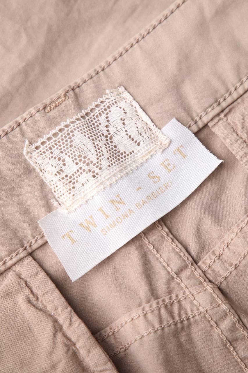 Carou TWINSET SIMONA BARBIERI Cargo-Hose Mit Aufgesetzten Taschen