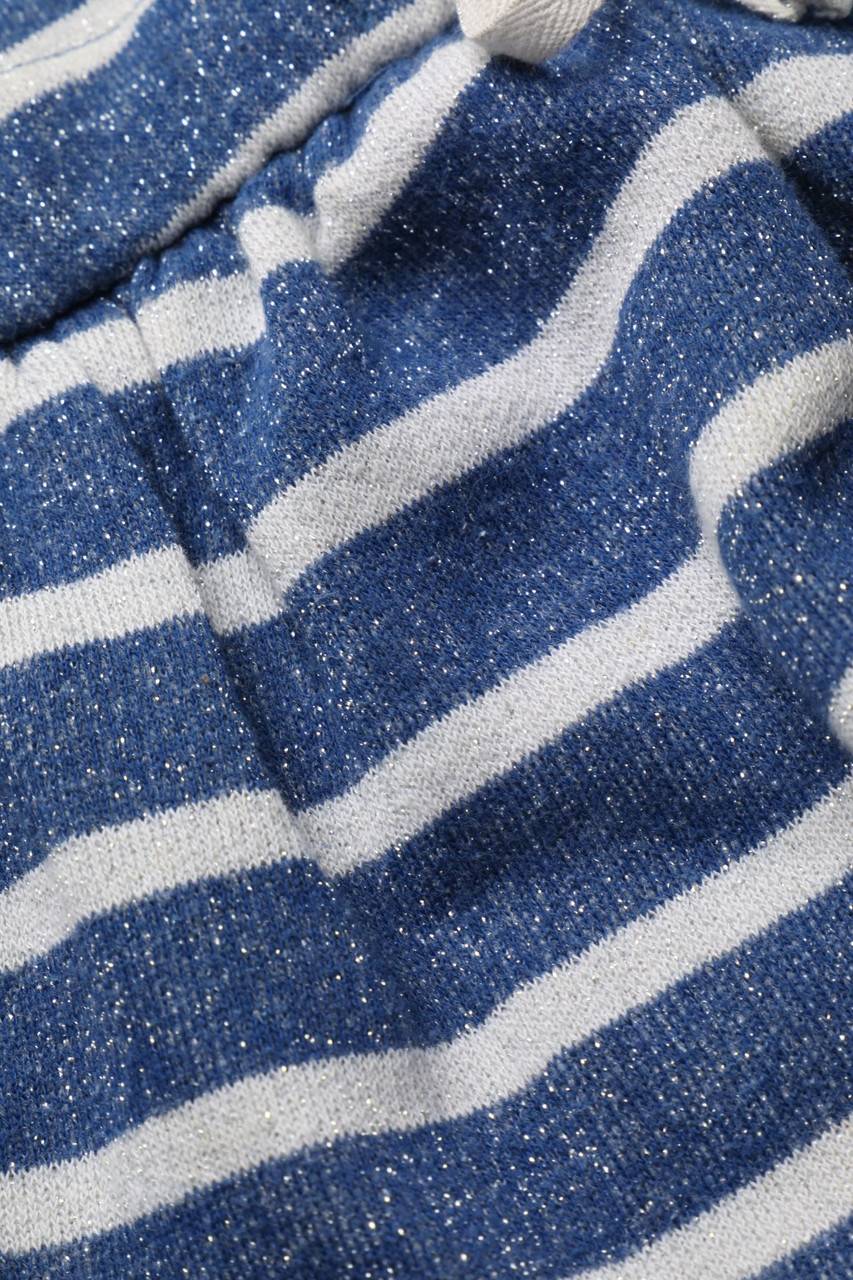 Carou UNITED COLORS OF BENETTON Glitzer-Kleid Mit Streifen