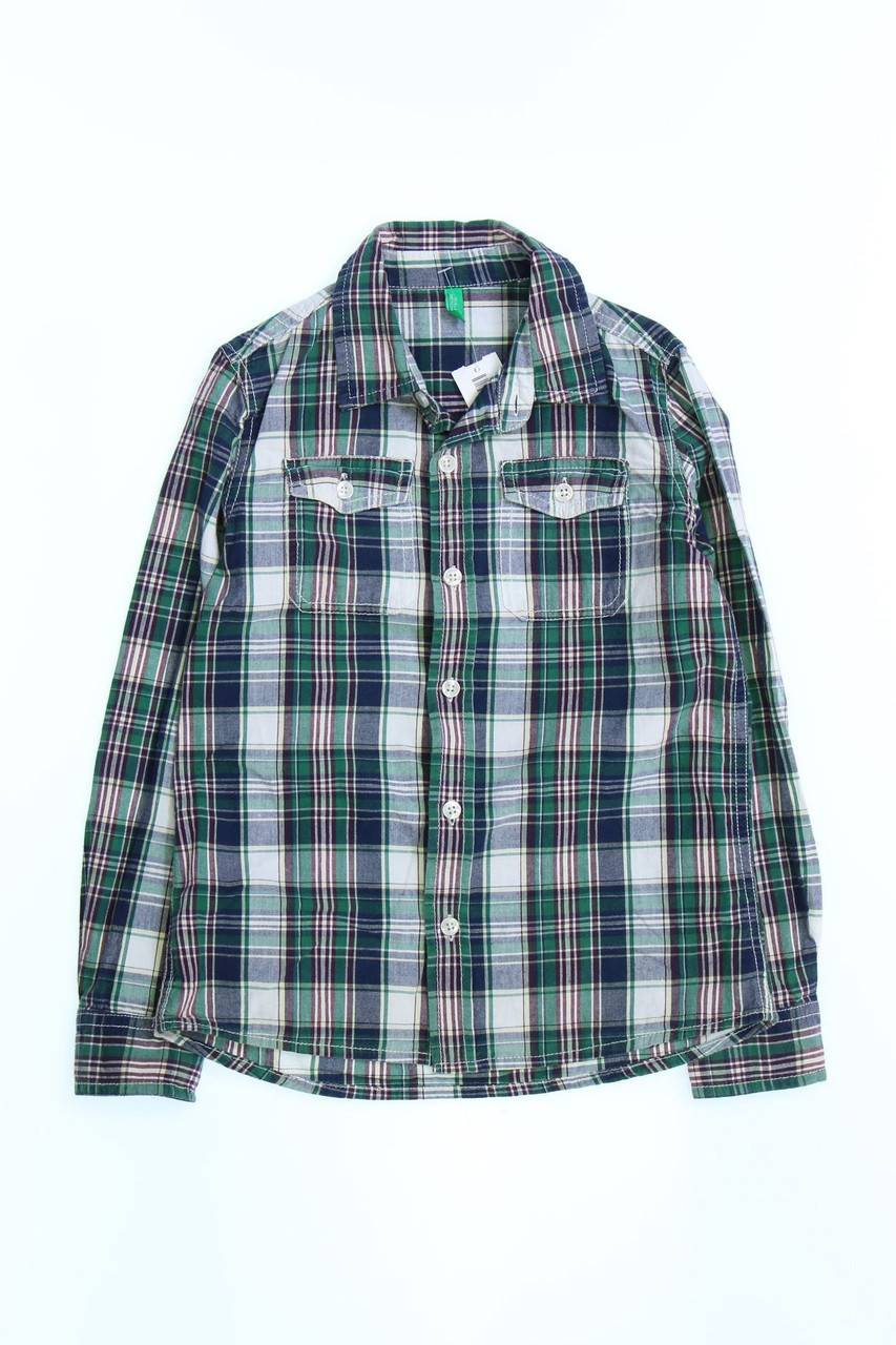 Carou UNITED COLORS OF BENETTON Hemd mit Karo-Muster