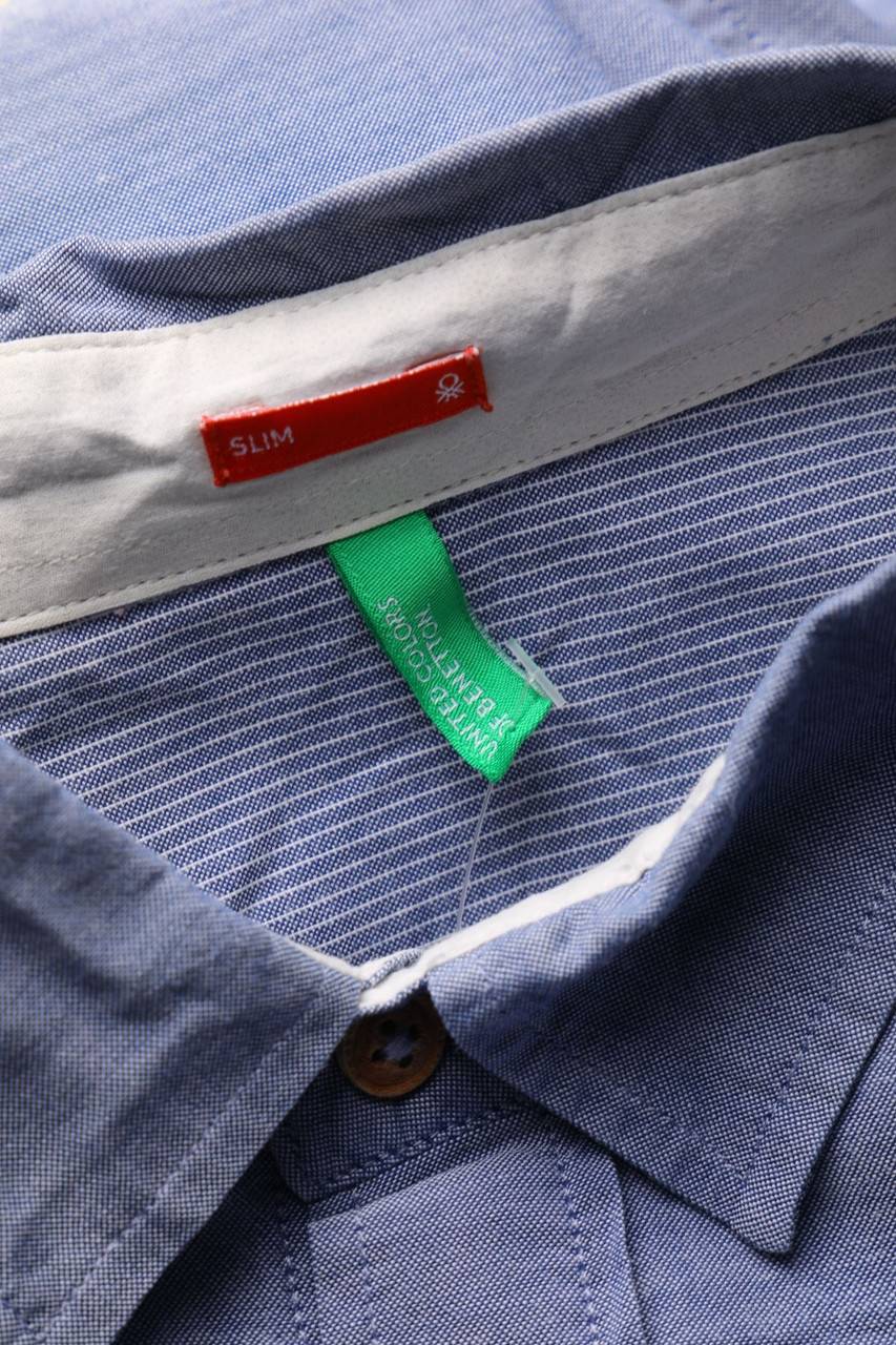 Carou UNITED COLORS OF BENETTON Hemd Mit Roll-up-Manschette