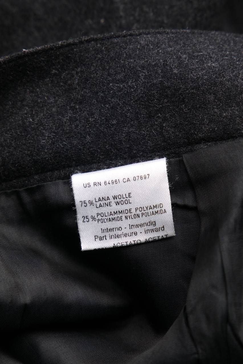 Carou UNITED COLORS OF BENETTON High Waist-Vintage-Rock Aus Woll-Mix