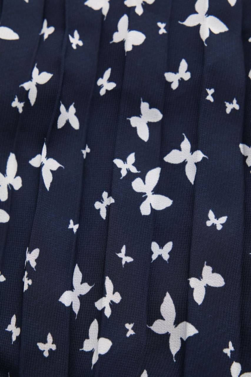 Carou UNITED COLORS OF BENETTON Plissee-Kleid Mit Print