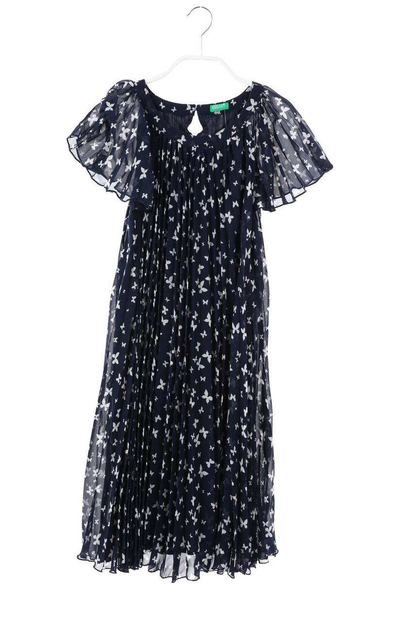 Carou UNITED COLORS OF BENETTON Plissee-Kleid mit Print