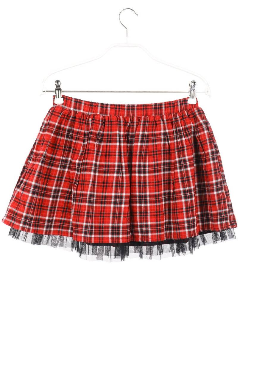 Carou UNITED COLORS OF BENETTON Rock Mit Tartan-Muster