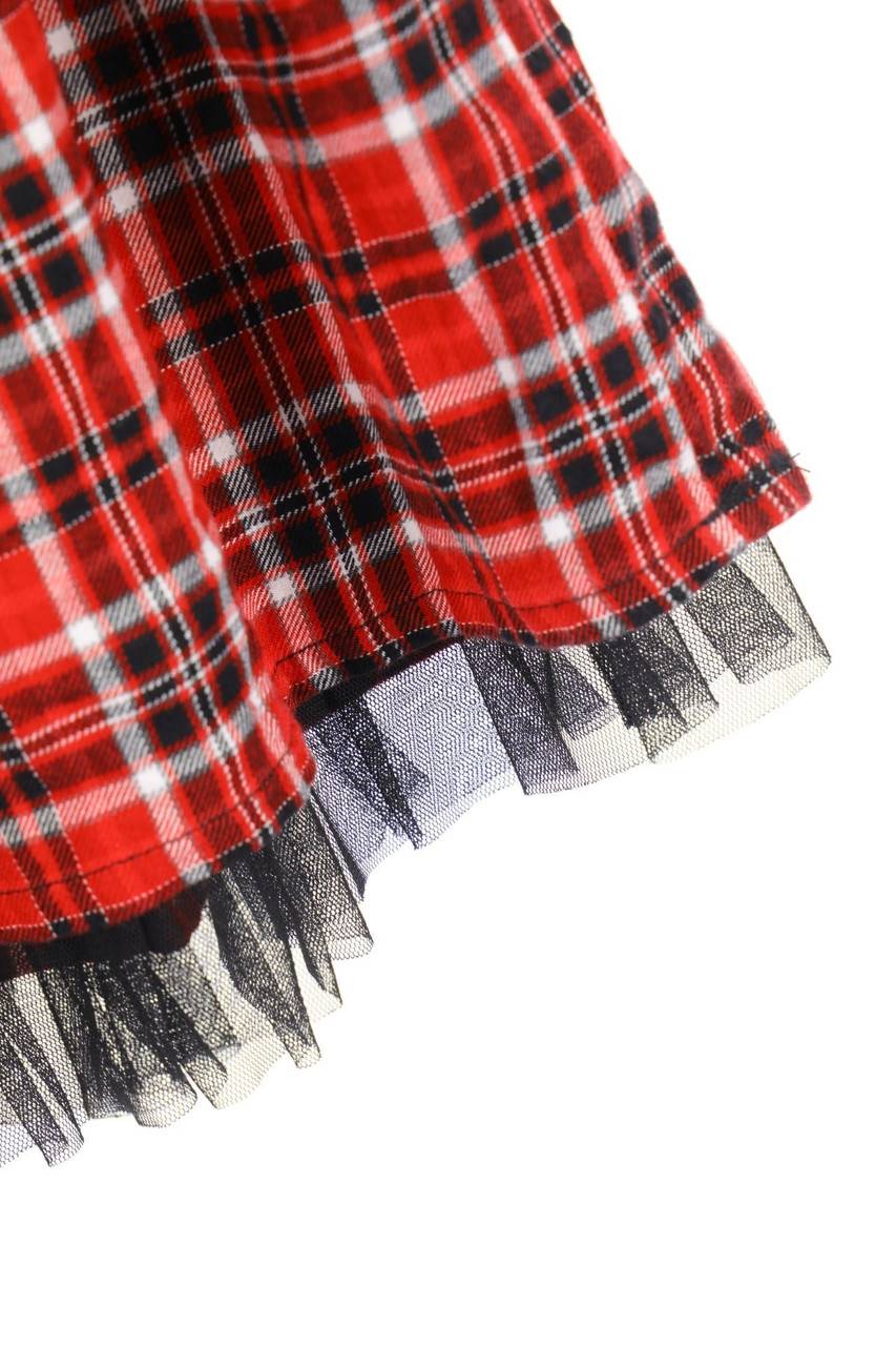 Carou UNITED COLORS OF BENETTON Rock Mit Tartan-Muster