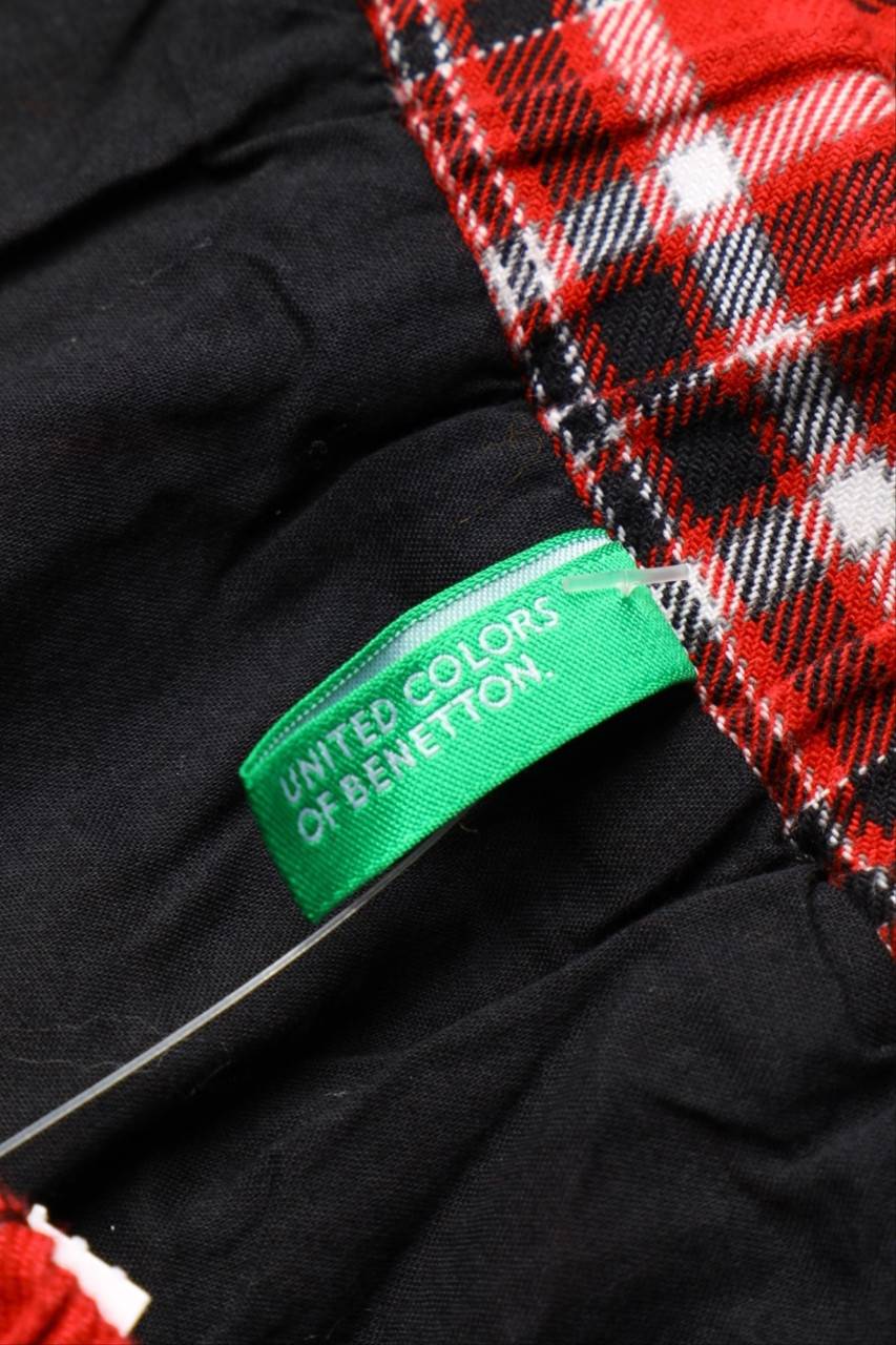 Carou UNITED COLORS OF BENETTON Rock Mit Tartan-Muster