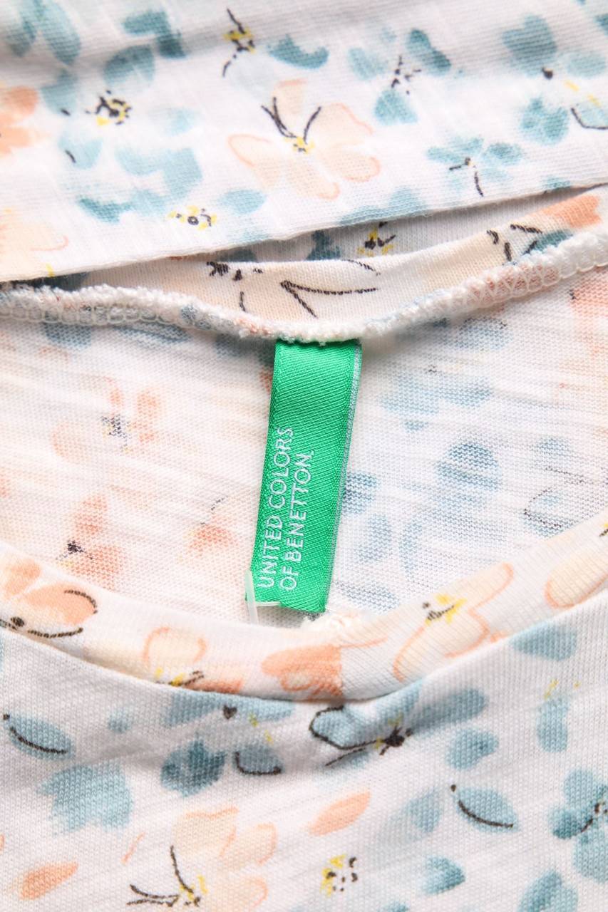 Carou UNITED COLORS OF BENETTON T-Shirt Mit Floralem Muster