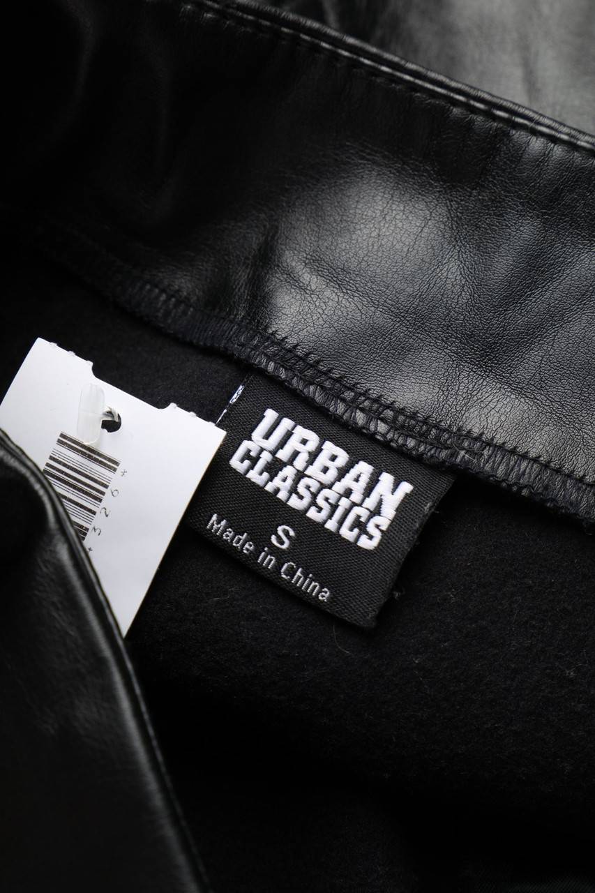 Carou URBAN CLASSICS Faux Leather-Mini-Rock Mit Reißverschluss
