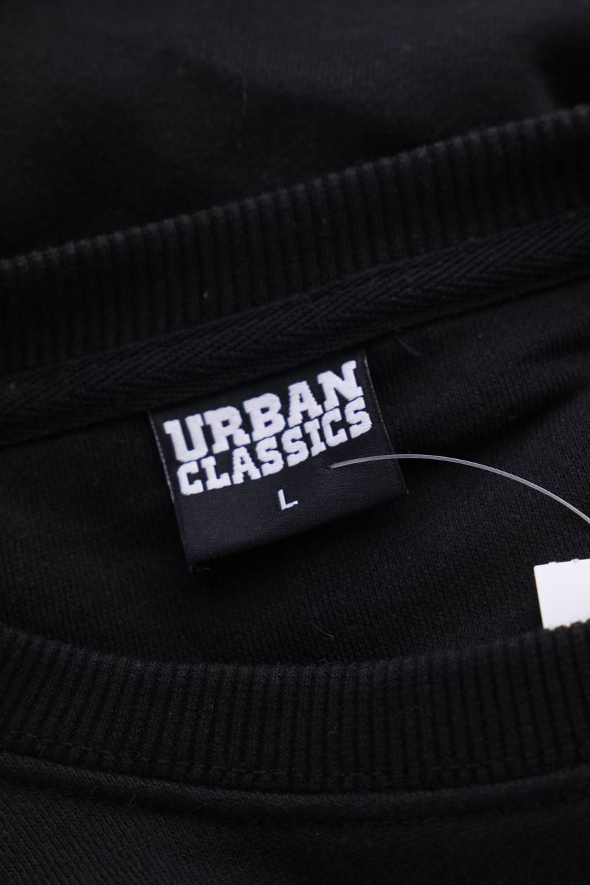 Carou URBAN CLASSICS Sweatshirt Mit Kunstleder-Details