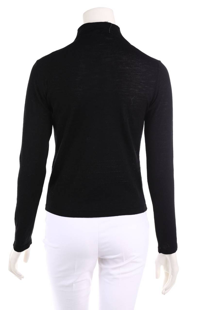 Carou VERSACE CLASSIC Strick-Pullover Aus Merinowolle Mit Logo-Applikation