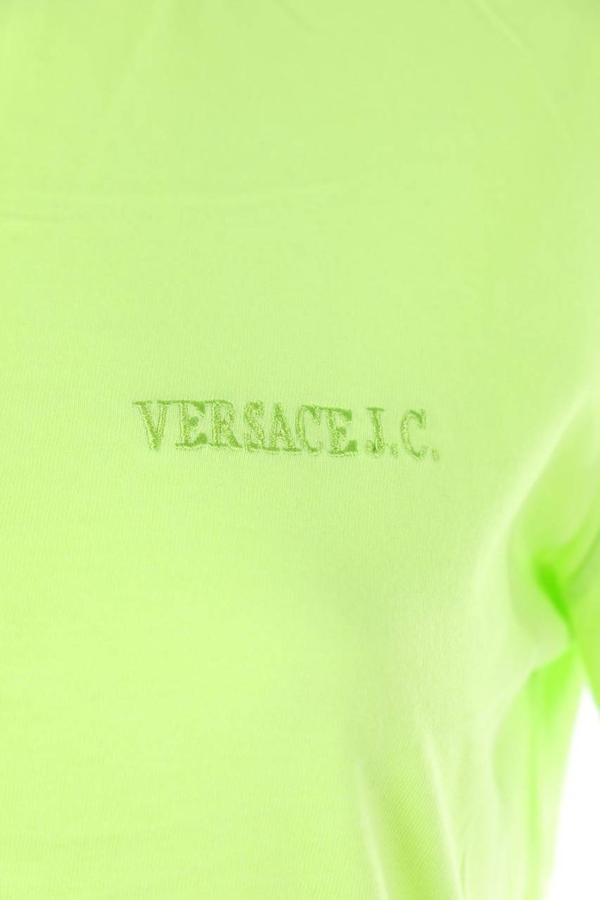 Carou VERSACE JEANS COUTURE Kurzarm-Shirt Mit Logo-Stickerei