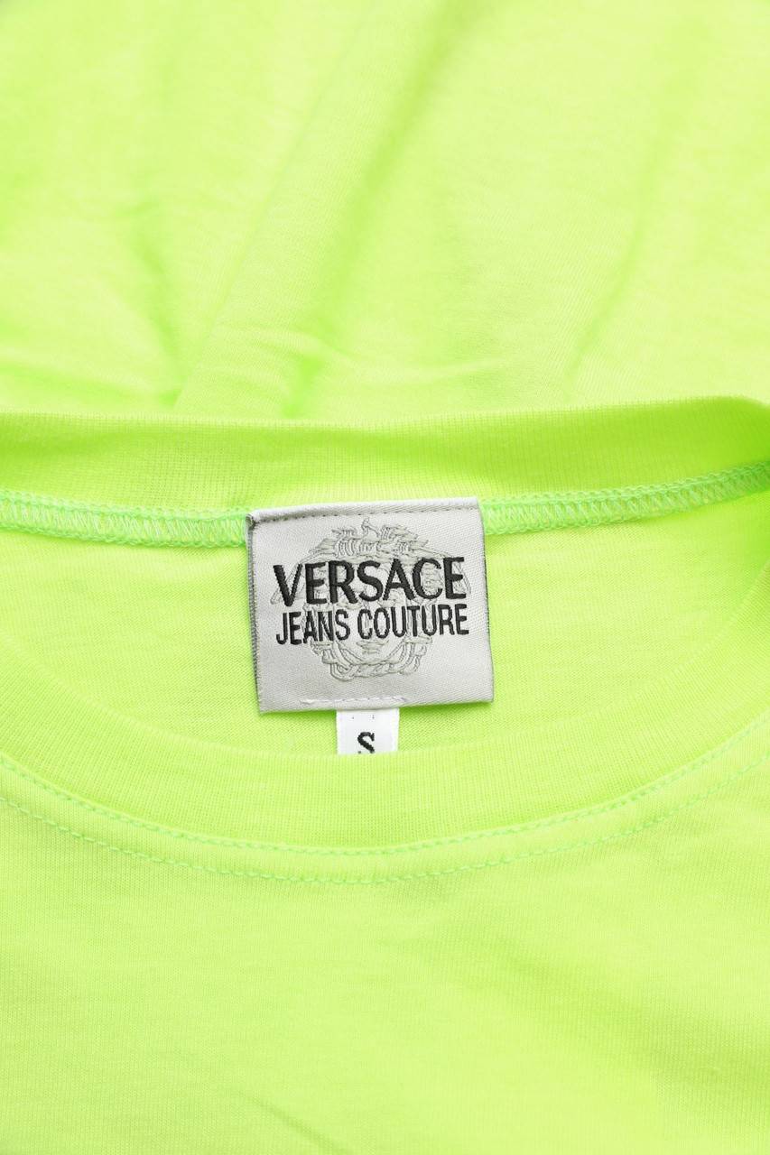 Carou VERSACE JEANS COUTURE Kurzarm-Shirt Mit Logo-Stickerei