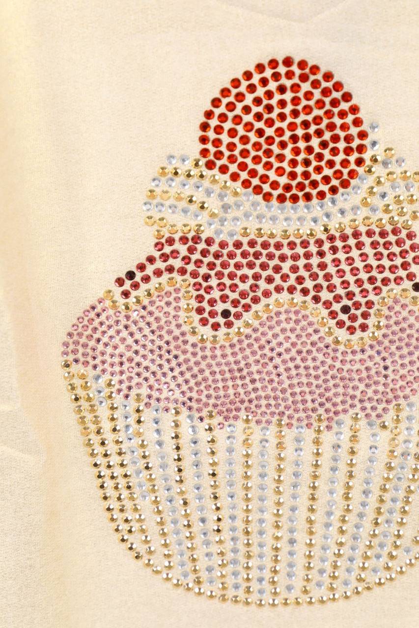 Carou VIA DELLE PERLE Metallic-Kleid Mit Strass-Steinen