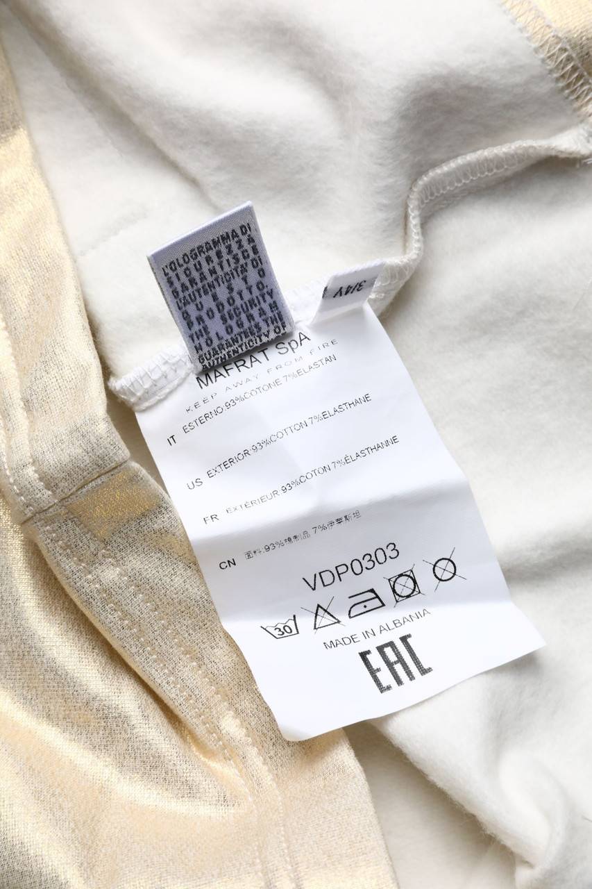 Carou VIA DELLE PERLE Metallic-Kleid Mit Strass-Steinen