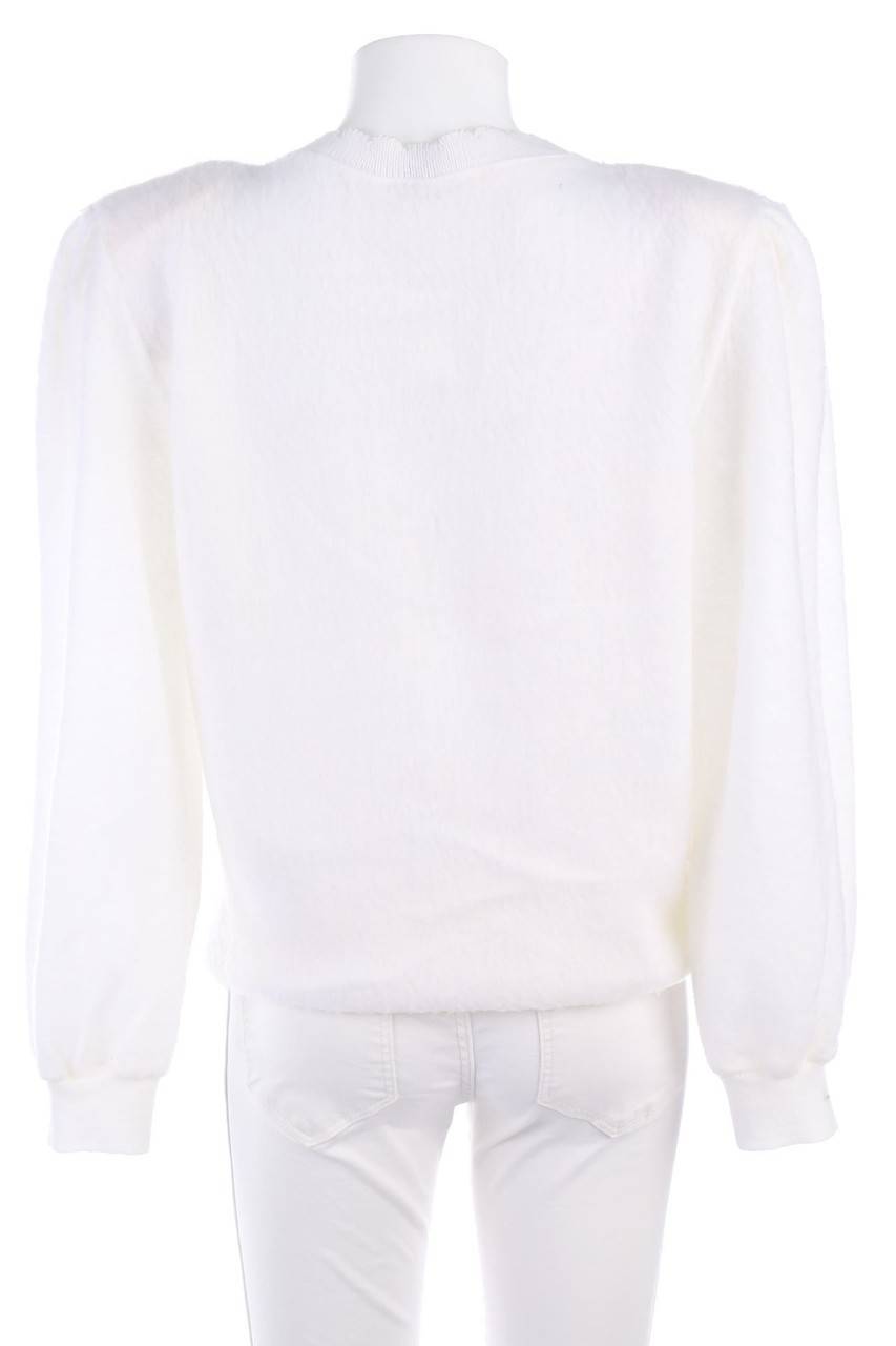 Carou VINTAGE 80s-Strick-Pullover Mit Applikationen