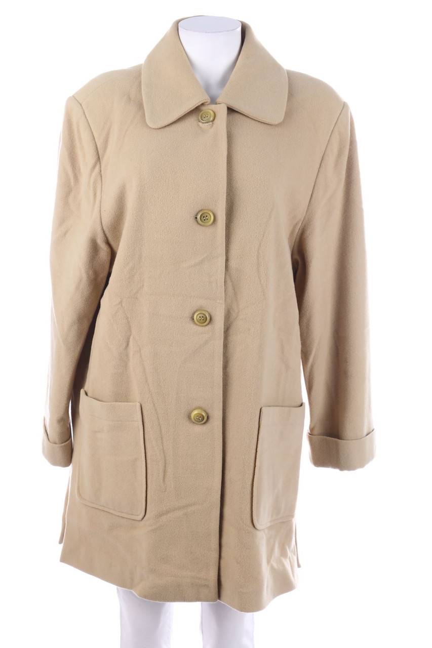 Carou VINTAGE Blazer-Mantel aus Woll-Mix mit Kaschmir