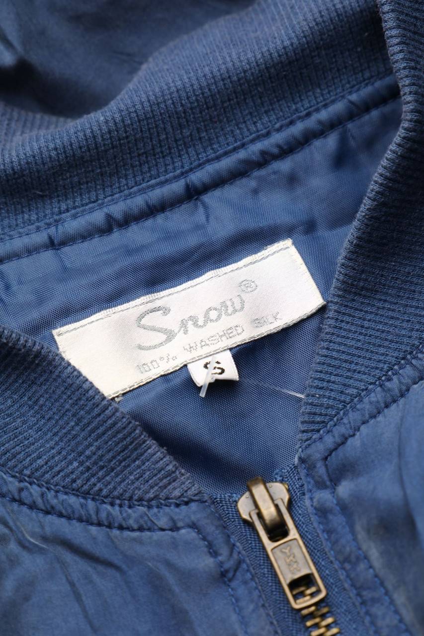 Carou VINTAGE Blousonjacke Aus Seide Mit Stickereien