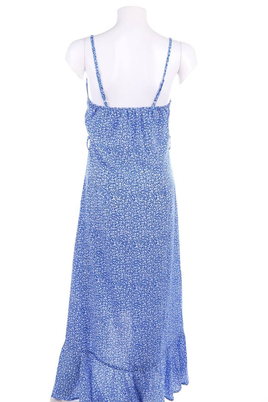 Carou VINTAGE DRESSING Vokuhila-Maxi-Kleid Mit Volants