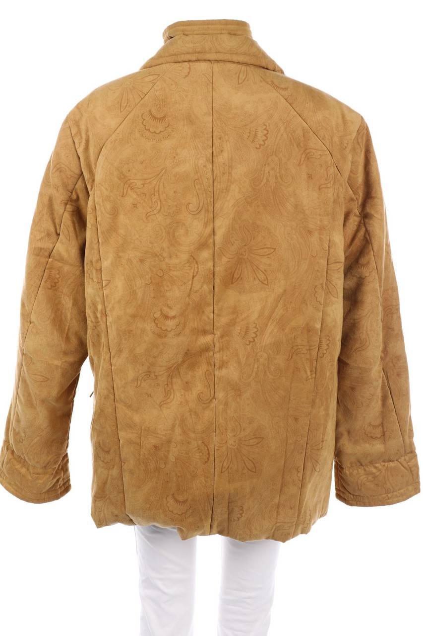 Carou VINTAGE Jacke Im Layer Look Mit Floralem Muster