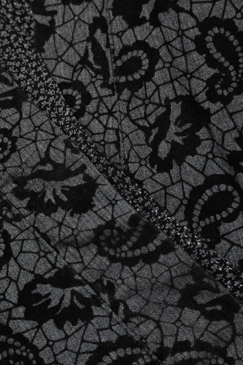 Carou VINTAGE Jacke Mit Batwing-Ärmeln Mit Paisley-Print
