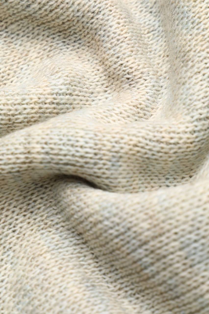 Carou VINTAGE Pullover Aus Woll-Mix Mit Applikationen