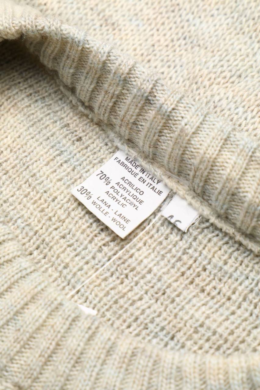 Carou VINTAGE Pullover Aus Woll-Mix Mit Applikationen