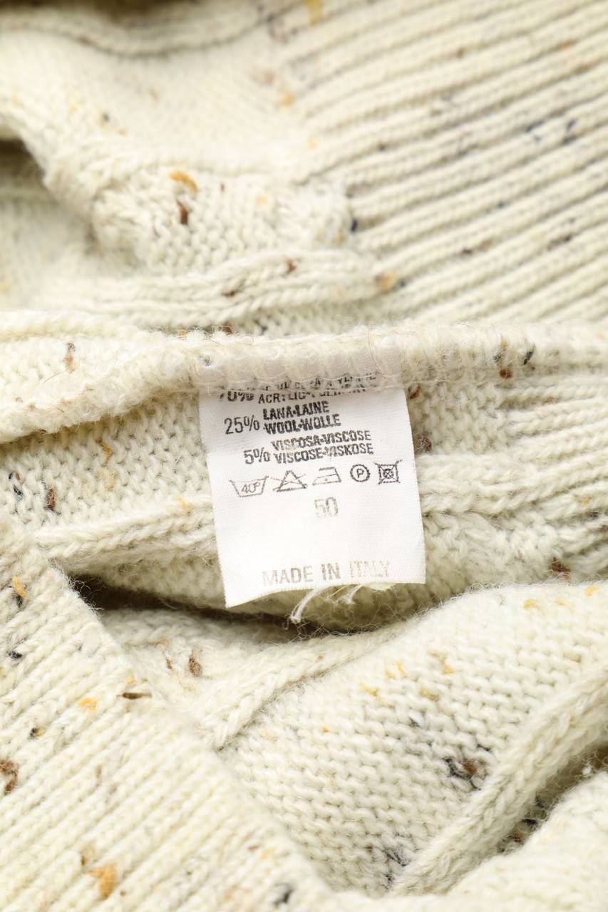 Carou VINTAGE Pullover Aus Woll-Mix Mit Argyle-Muster
