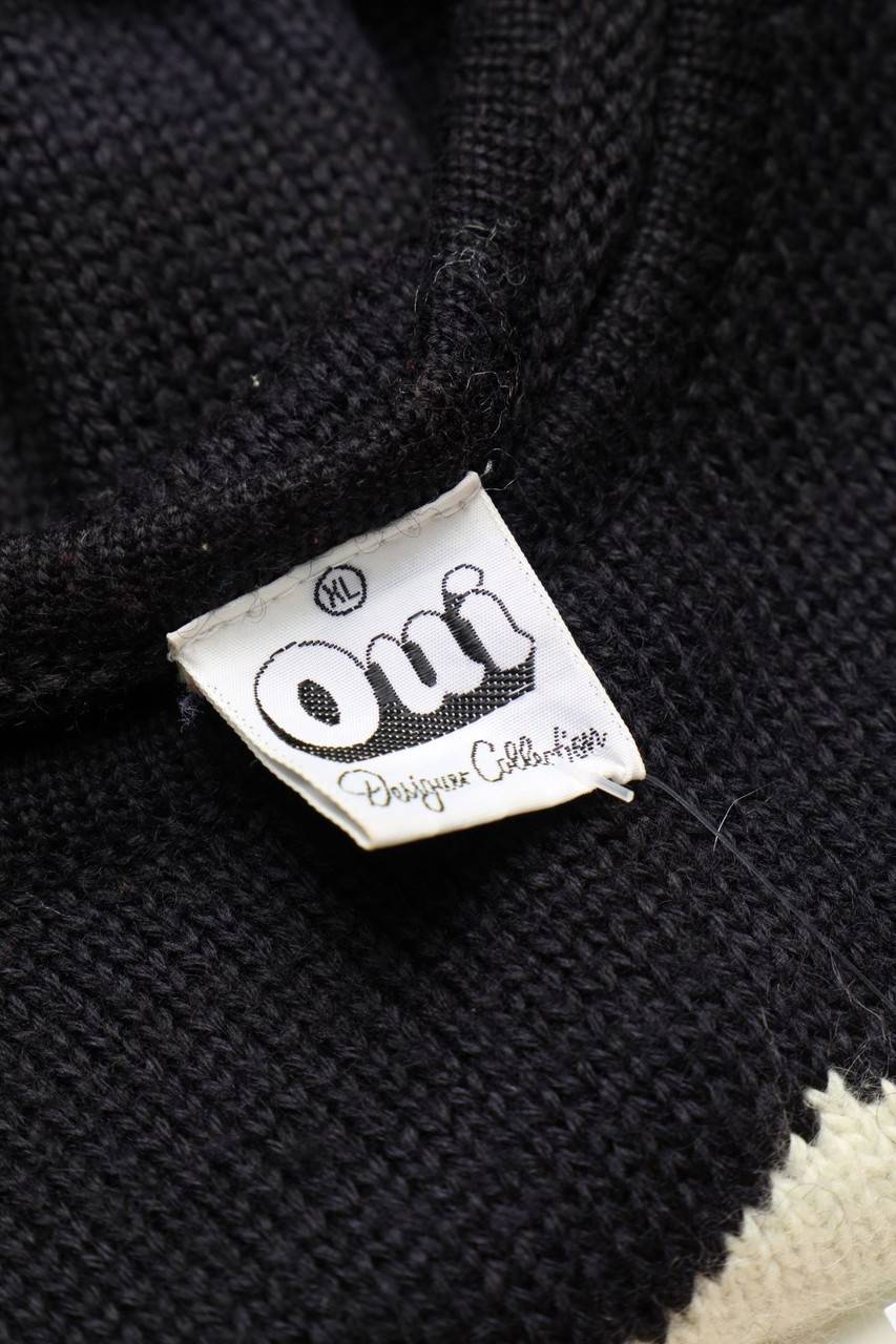 Carou VINTAGE Strick-Pullover Aus Woll-Mix Mit Angora