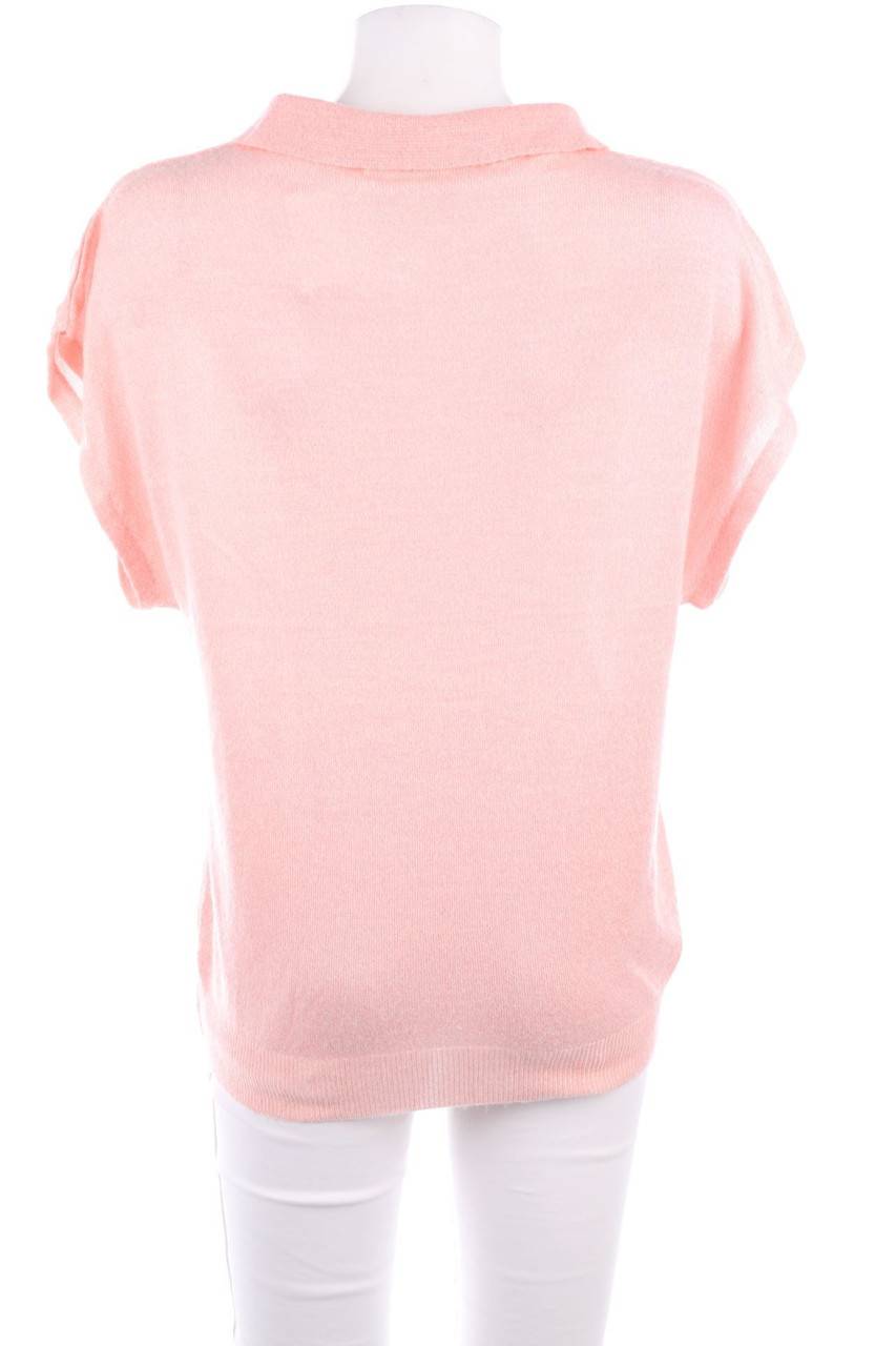 Carou VINTAGE Strick-Pullover Mit Lochstrick-Details