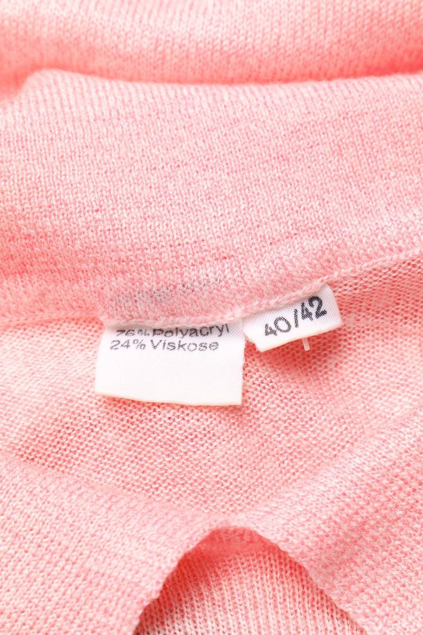 Carou VINTAGE Strick-Pullover Mit Lochstrick-Details