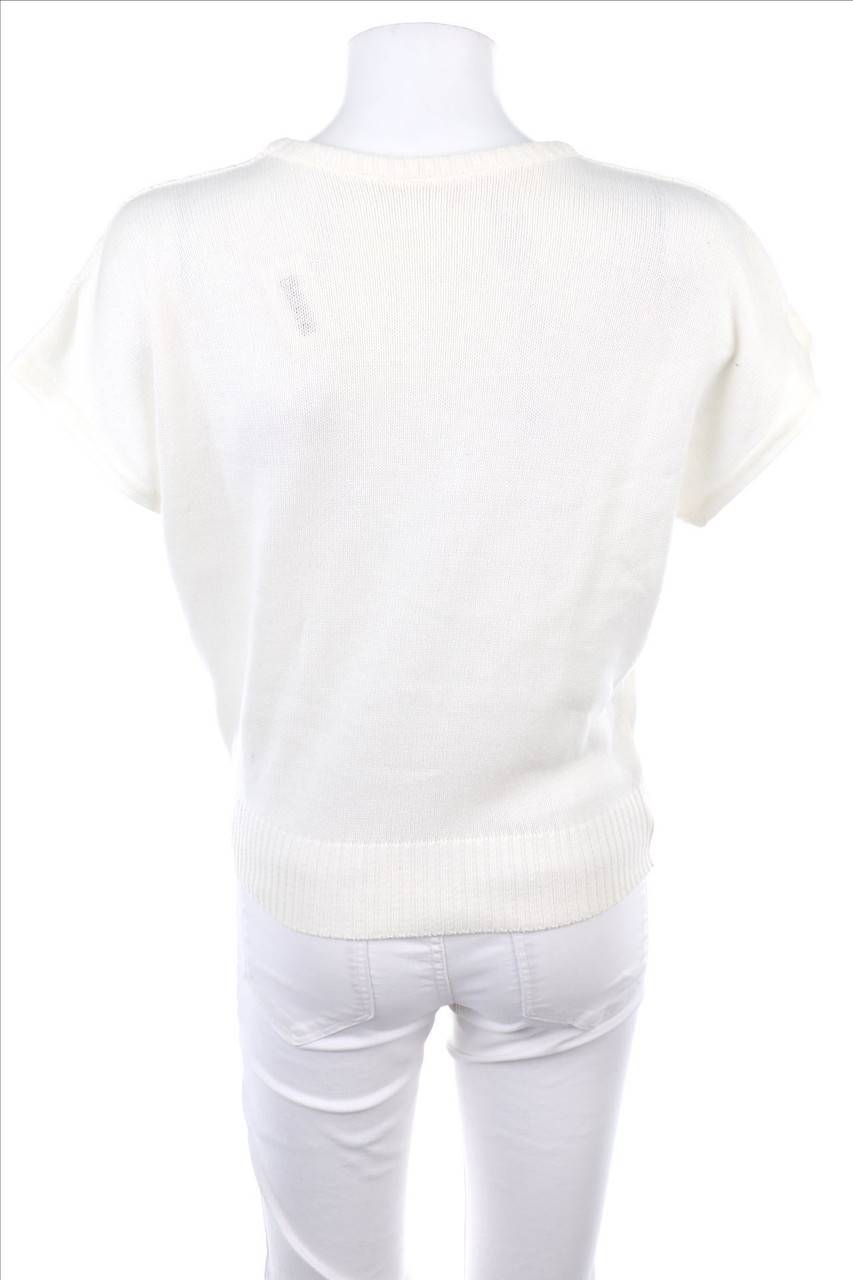 Carou VINTAGE Strick-Pullover Mit überschnittener Schulter