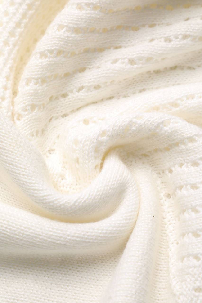 Carou VINTAGE Strick-Pullover Mit überschnittener Schulter