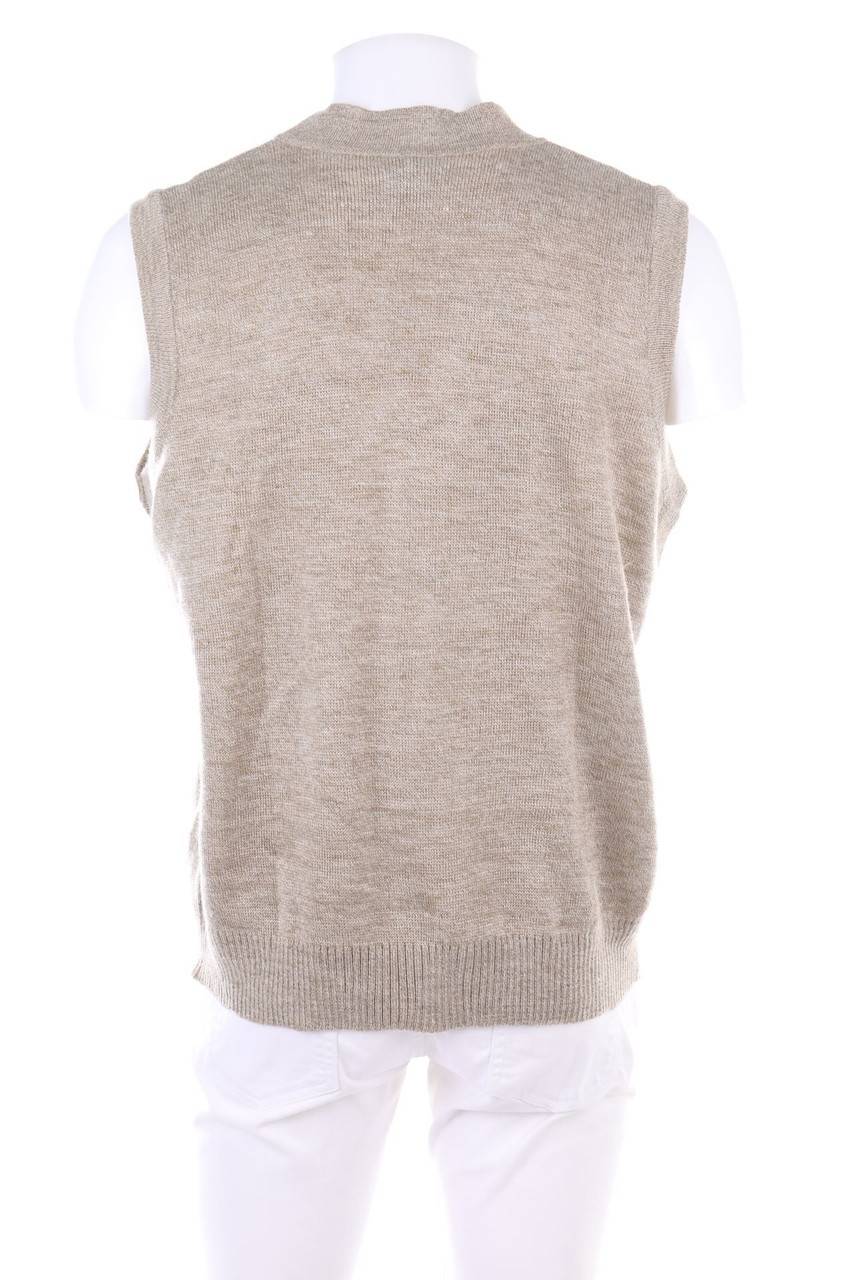 Carou VINTAGE Strick-Vintage-Weste Aus Baumwoll-Mix