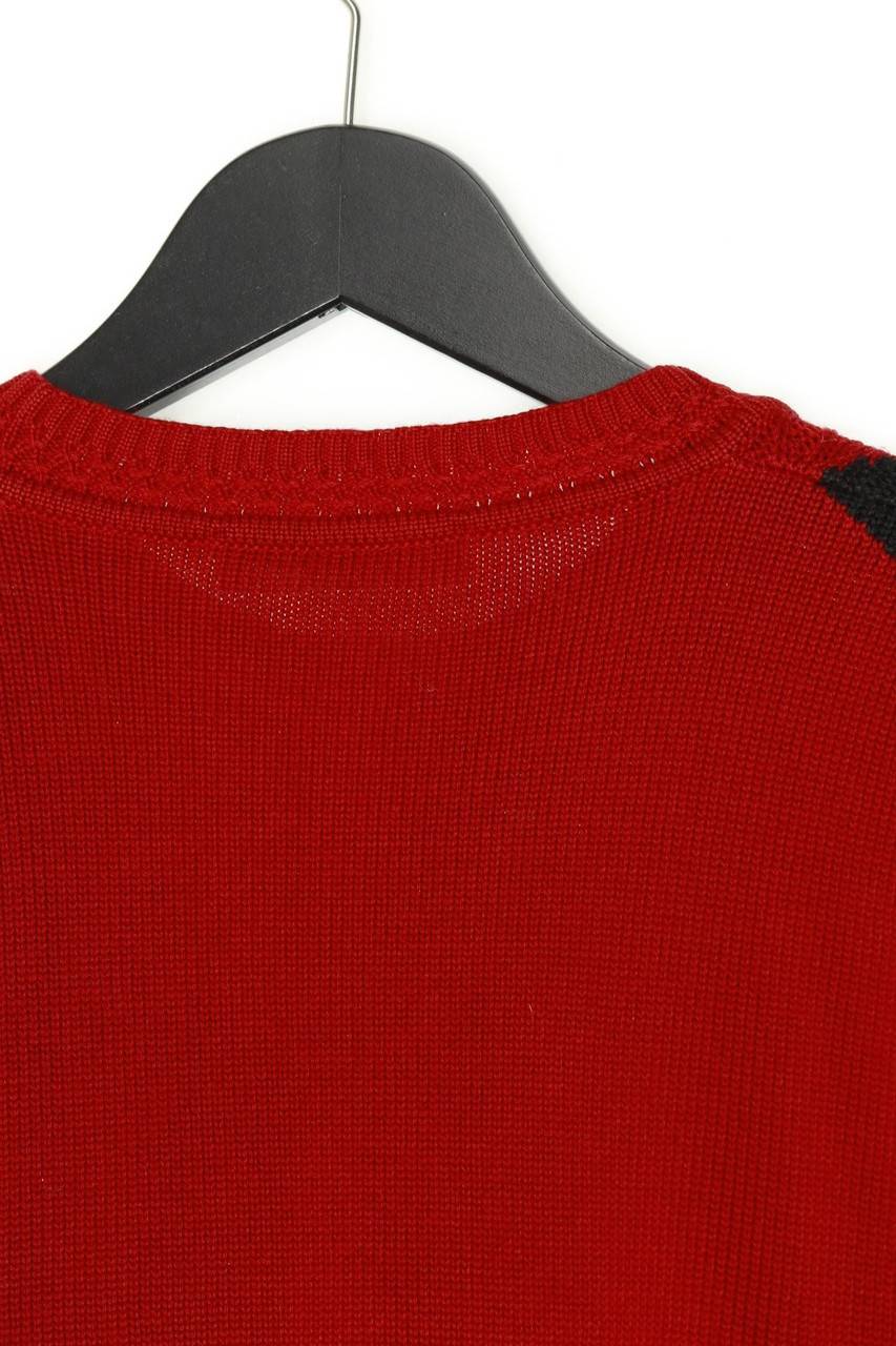 Carou VINTAGE-TEIL Vintage-Rundhals-Pullover Mit Wolle