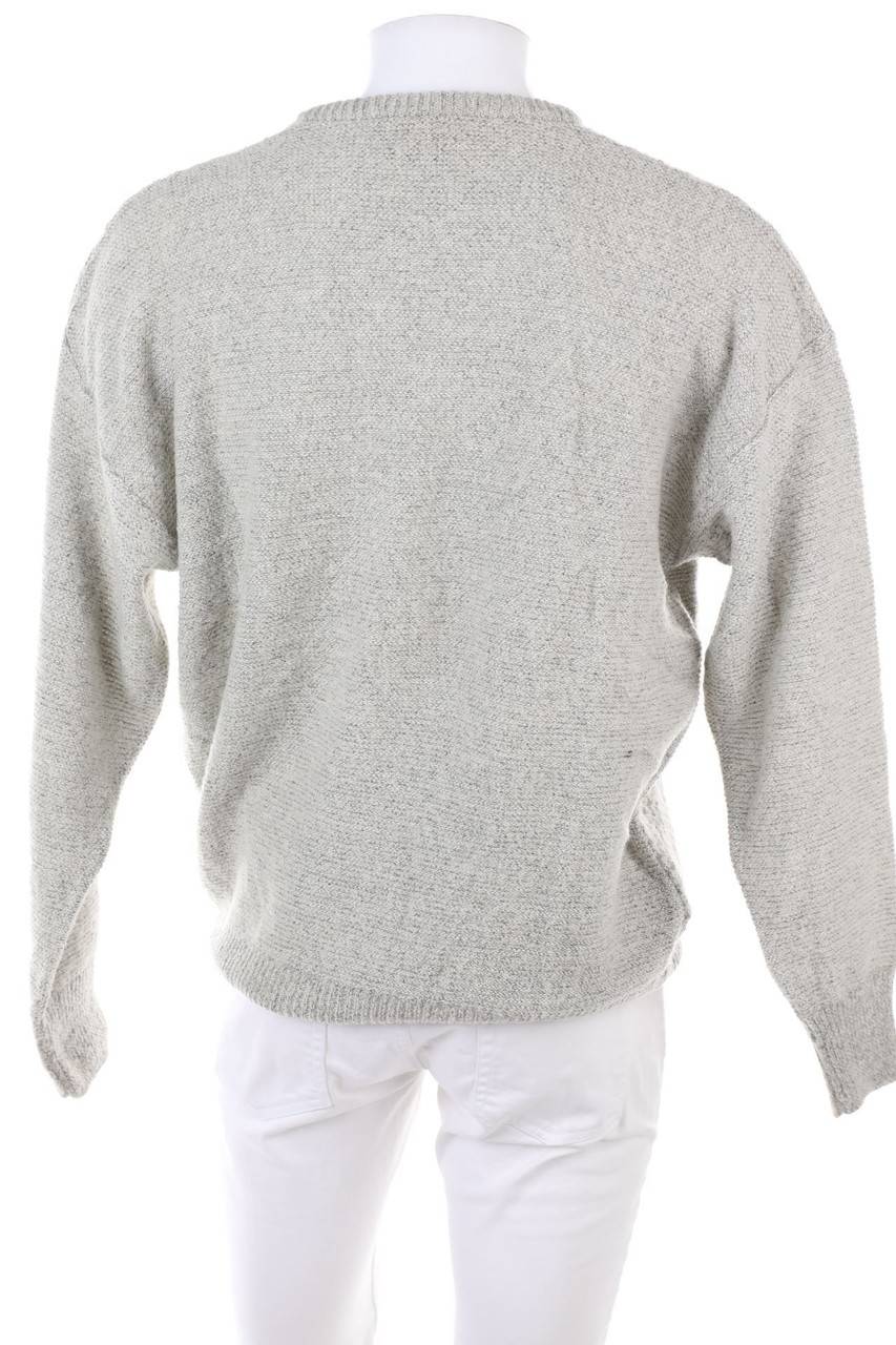 Carou VINTAGE V-Neck-Pullover Aus Woll-Mix Mit Alpaka