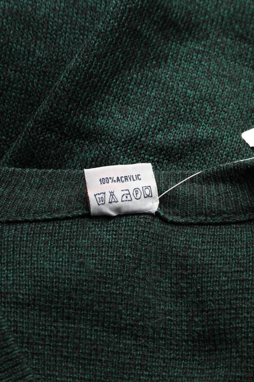 Carou VINTAGE V-Neck-Pullover Mit Geometrischem Muster