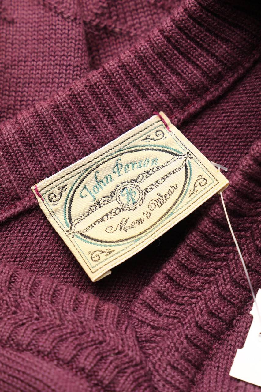 Carou VINTAGE V-Neck-Pullover Mit Stickereien Aus Woll-Mix