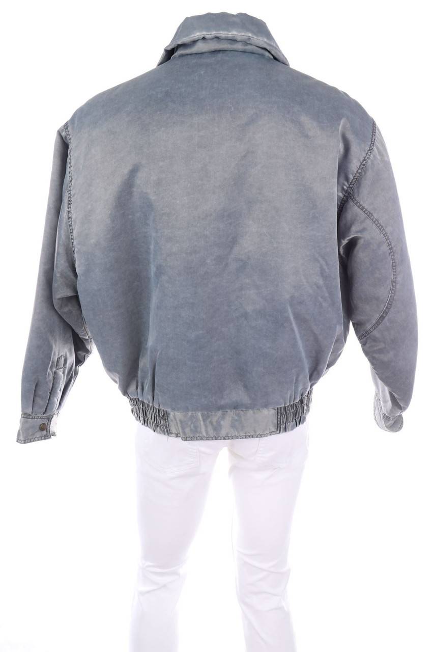 Carou VINTAGE Vintage-Bomber-Jacke Mit Metallic-Effekt