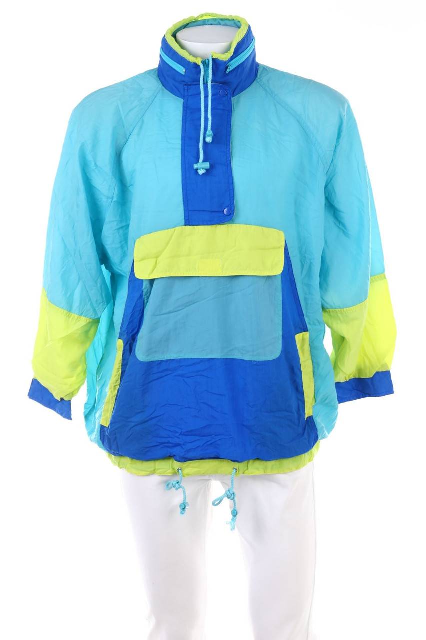 Carou VINTAGE Windbreaker-Jacke mit aufgesetzten Taschen