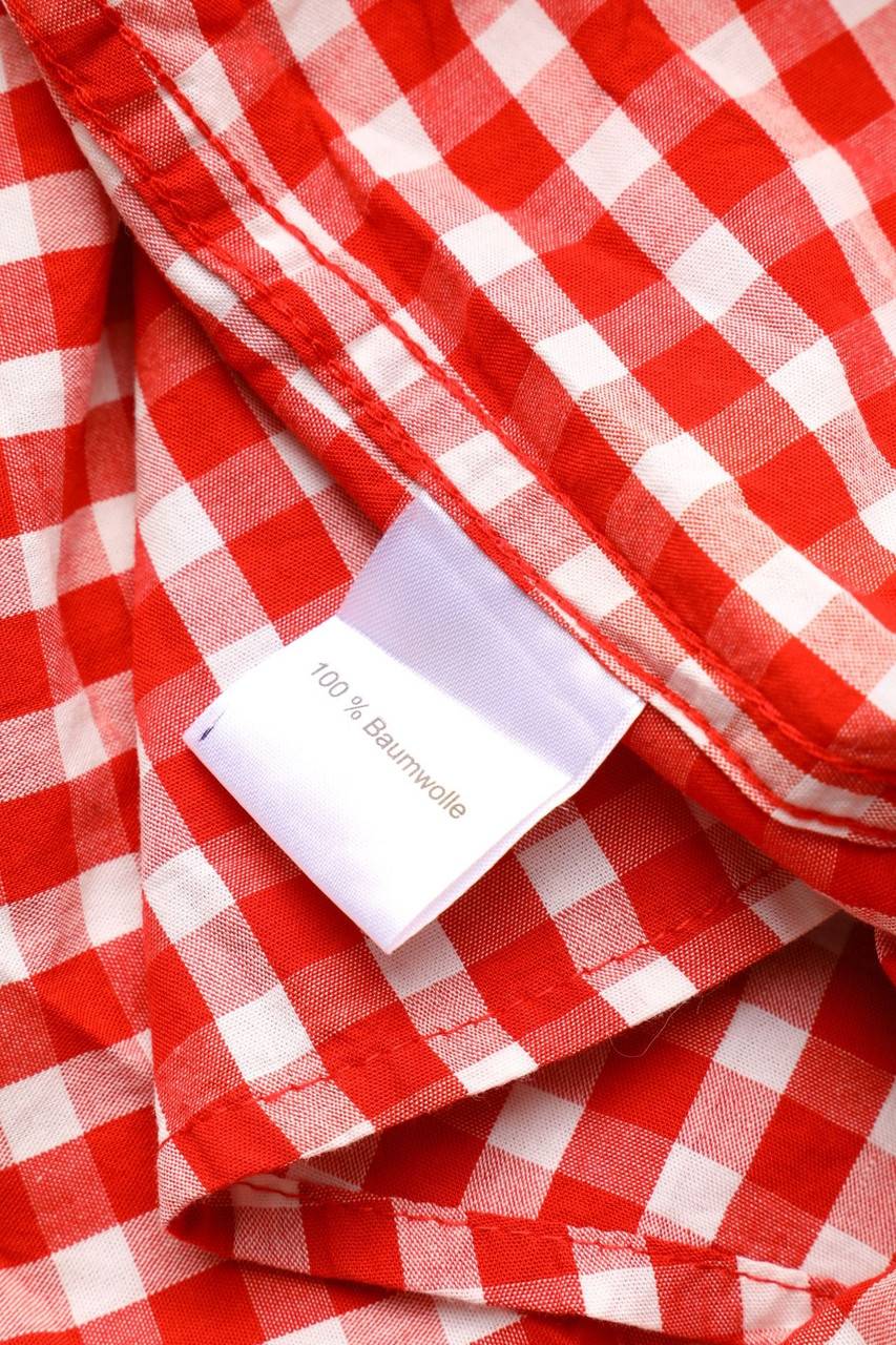 Carou Waldschütz Karo-Trachten-Hemd Mit Logo-Stickerei