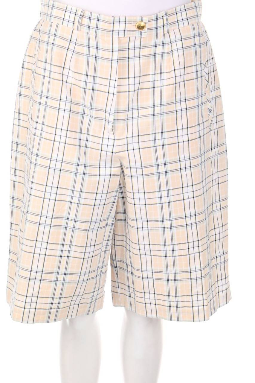 Carou weekend by BASLER Vintage-Bermuda-Shorts mit Karo-Muster