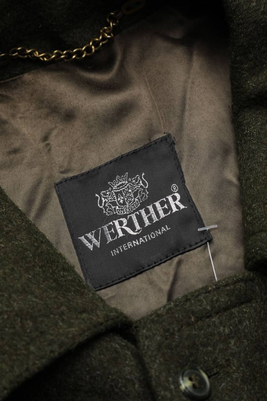 Carou WERTHER INTERNATIONAL Mantel Aus Woll-Mix Mit Mohair