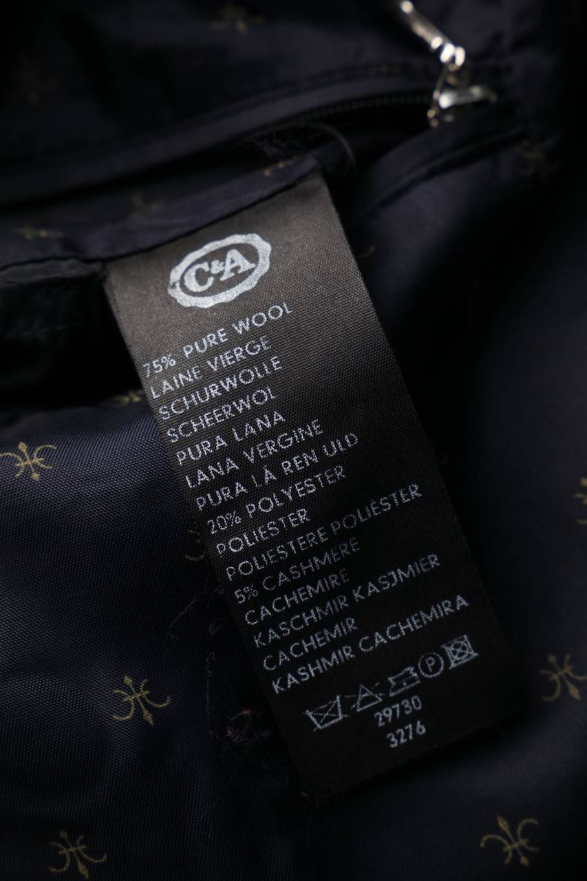 Carou WESTBURY By C&A Vintage-Mantel Aus Schurwoll-Mix Mit Kaschmir
