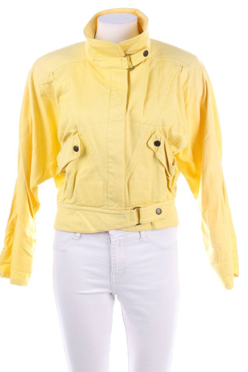 Carou Wolfgang Kaiser Jeans-Jacke mit Batwing-Ärmeln