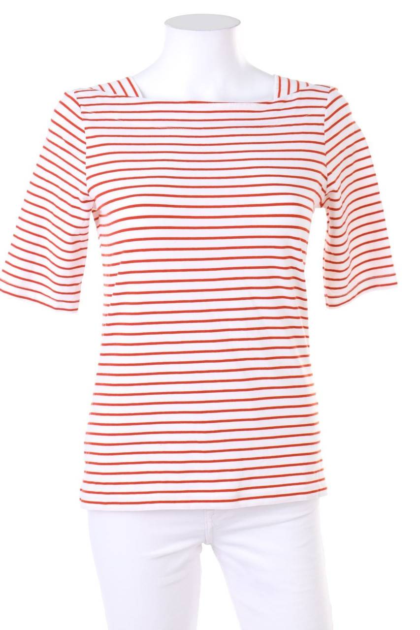 Carou WOMEN essentials by Tchibo Kurzarm-Shirt mit Streifen