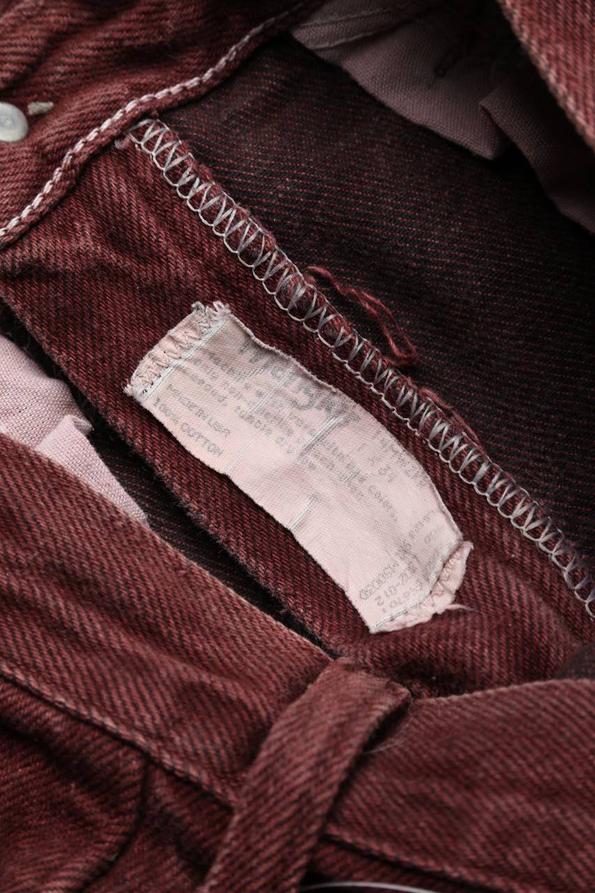 Carou WRANGLER High Waist-Vintage-Straight Cut Jeans