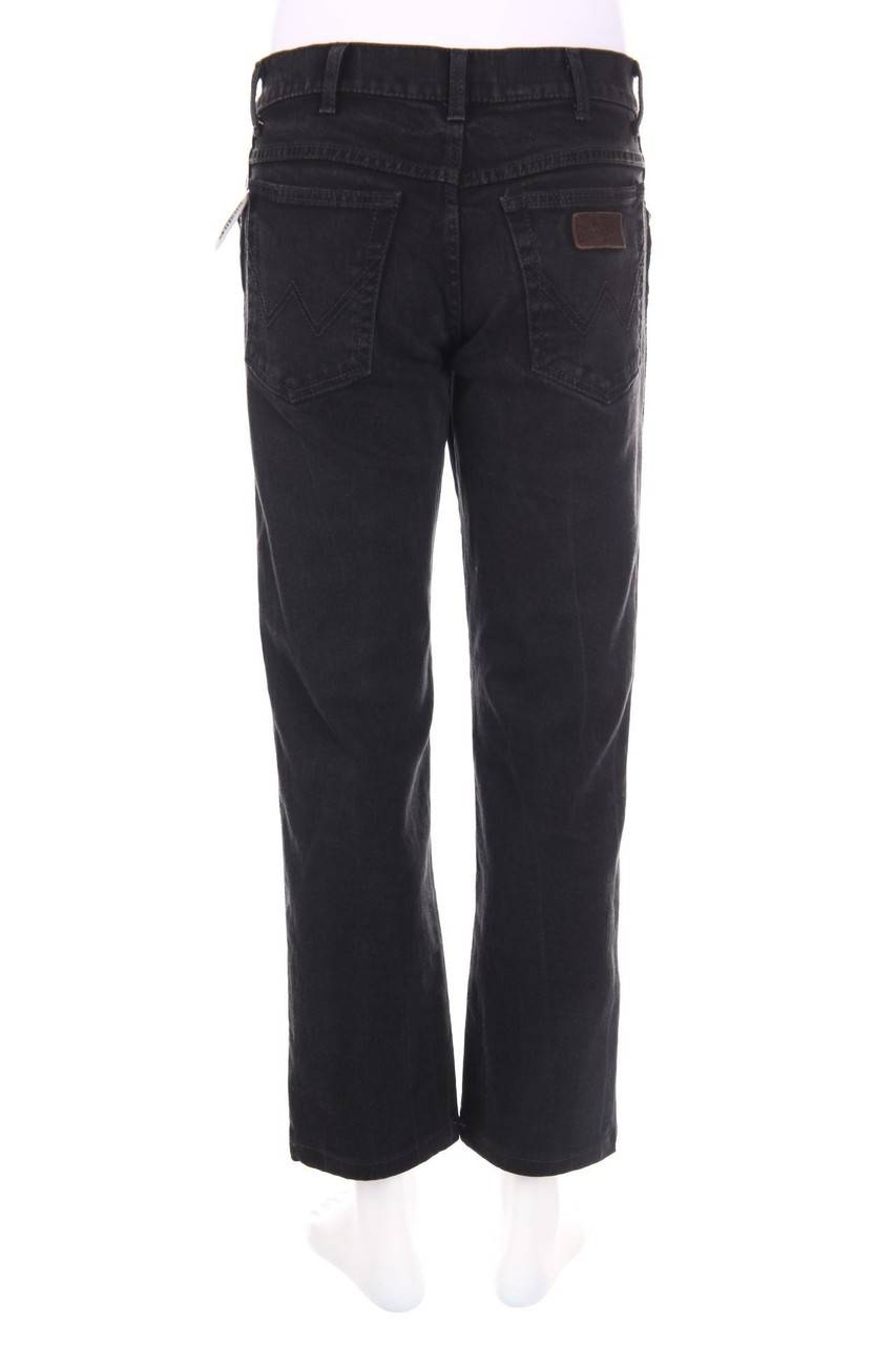 Carou WRANGLER Used Look Straight Cut Jeans Mit Stretch