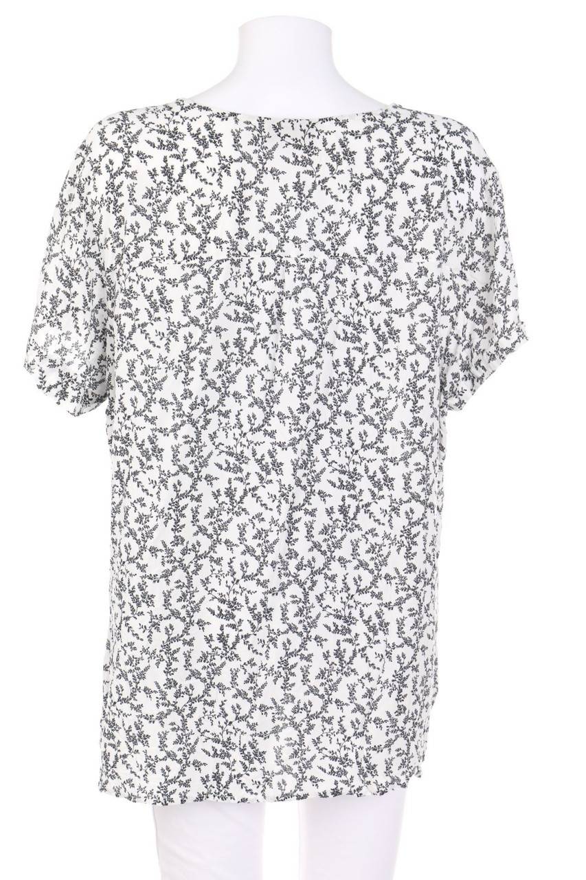 Carou Yessica By C&A Kurzarm-Bluse Mit Floralem Muster