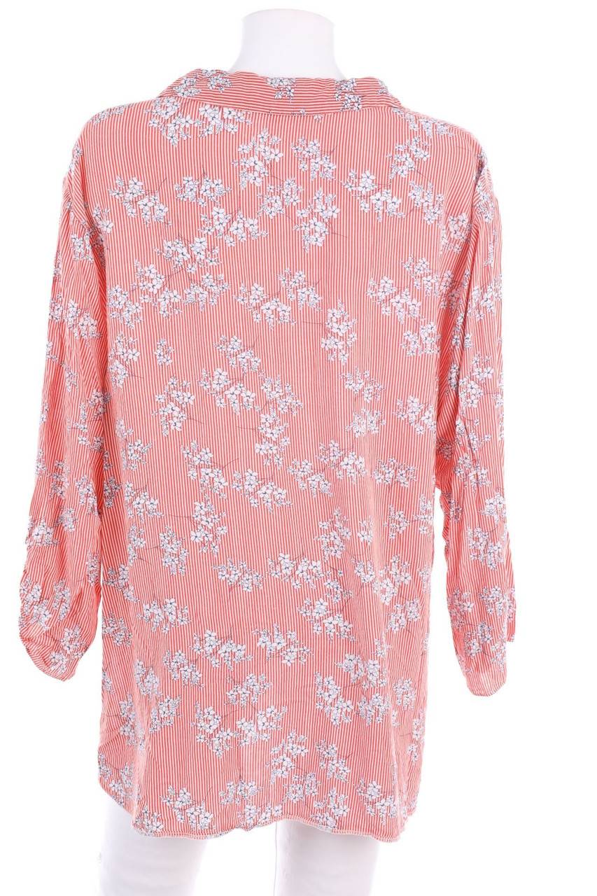Carou Yessica By C&A Streifen-Bluse Mit Blumen-Print