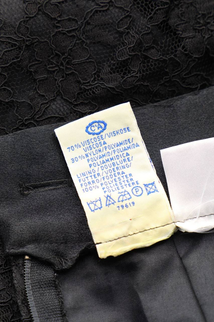 Carou Yessica By C&A Vintage-Spitzen-Rock Mit Schleife